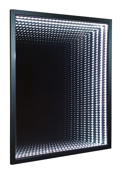 Зеркало Vincea LED VLM-2M600B 60×80 см, c подсветкой и выкл. на движения, черное