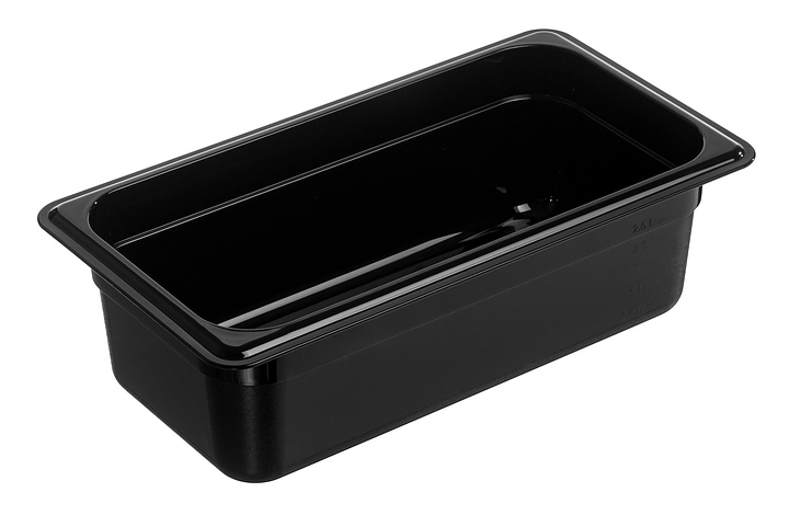 Гастроемкость Gastroplast 79651 GN 1/3-100 (325x176х100) 3.3 л поликарбонат, черный