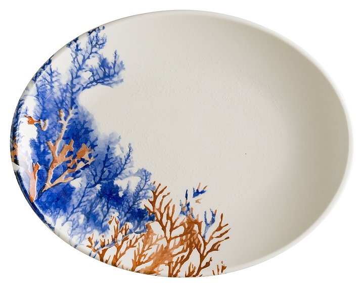 Блюдо сервировочное Bonna Aquelis F-AER2MOV25OV 25х19 см (фарфор) овальное