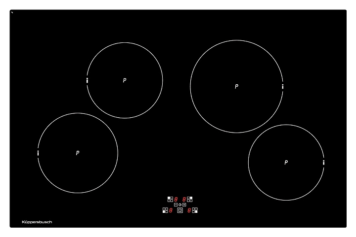 Варочная панель Kuppersbusch KI 8120.0 SR индукционная
