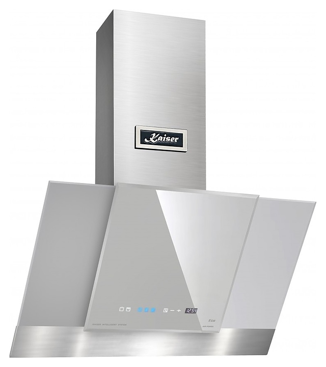 Вытяжка кухонная Kaiser AT 8438 FW Eco нерж. сталь / белое стекло