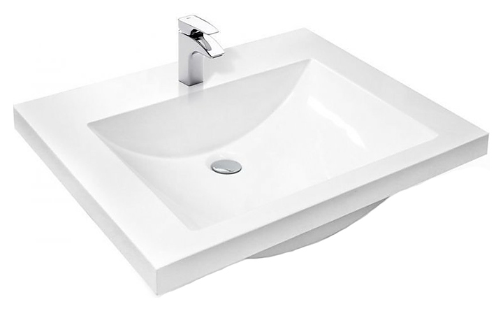 Раковина ЭСТЕТ Монако 60 ФР-00000790 60х48х13,5 см, литьевой мрамор