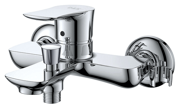 Смеситель для ванны с душем D&K Rhein Reisling DA1273201 хром