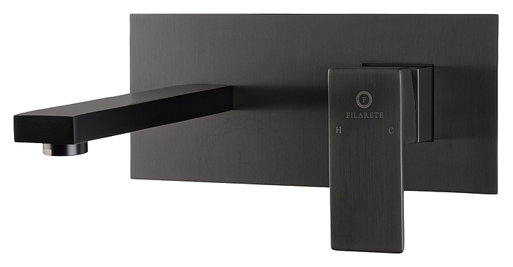 Смеситель для раковины FILARETE Fing FL4040BG, графит