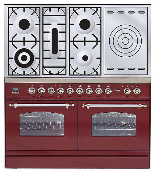 Газовая плита с духовым шкафом ILVE PDN-120S-MP