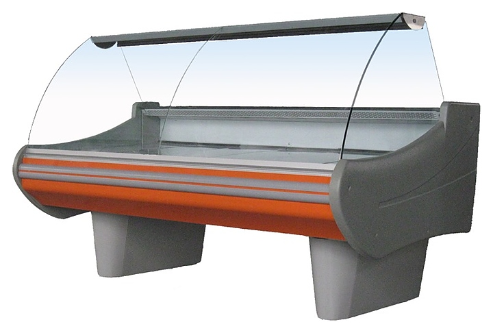 Витрина холодильная ENTECO MASTER НЕМИГА STANDART 150 ВСн (выносной агрегат) на опорах