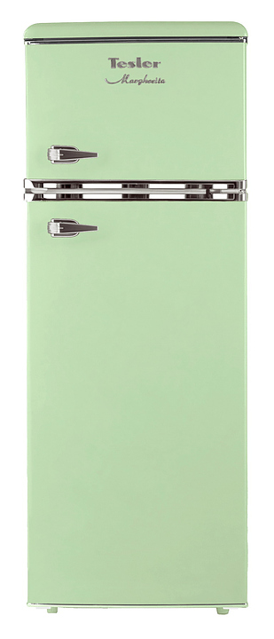 Двухкамерный холодильник TESLER Margherita RT-217 GREEN 213 л, зеленый