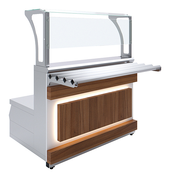 Мармит под электросупницы Luxstahl МПН-900 Premium Eco Wood