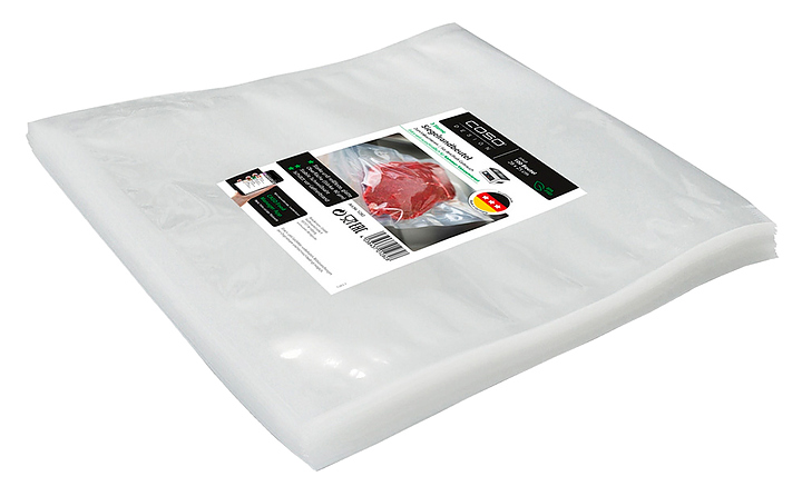 Пакеты вакуумные CASO 3 Sterne 28*25, 90 мкм для камерного упаковщика (100шт)