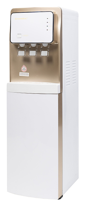 Кулер для воды Greendex Gold White