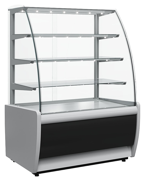 Витрина кондитерская Carboma K70 VM 0,9-1 Light (ВХСв - 0,9д Техно)