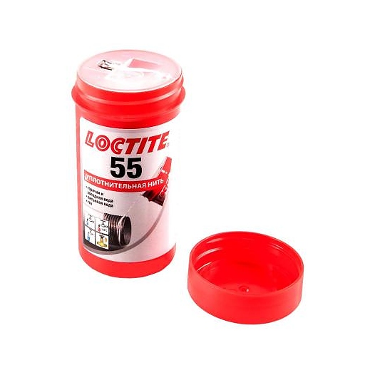 Нить уплотнительная полиамидная LOCTITE 55 в контейнере-распределителе 160м
