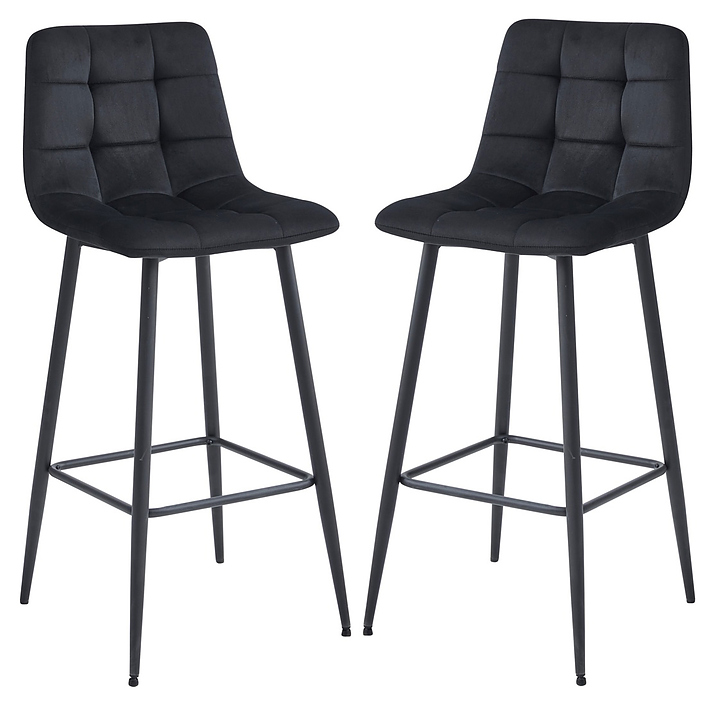 Стул барный Hesby Balance Fusion черный 2 шт.