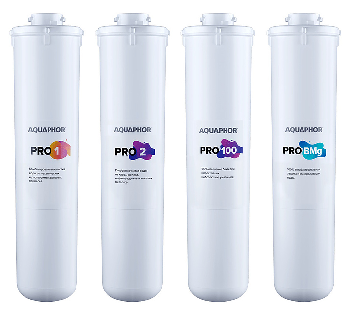 Комплект сменных модулей АКВАФОР Pro1-Pro2-Pro100-Pro BMg