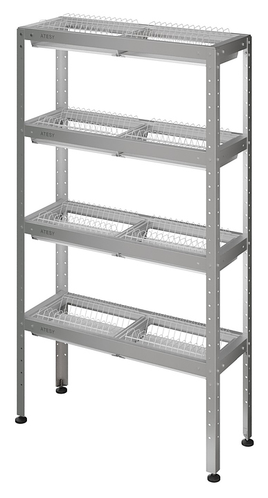 Стеллаж кухонный ATESY СКТ-Б-900-02