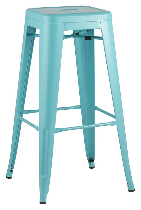 Стул барный Stool Group TOLIX голубой матовый