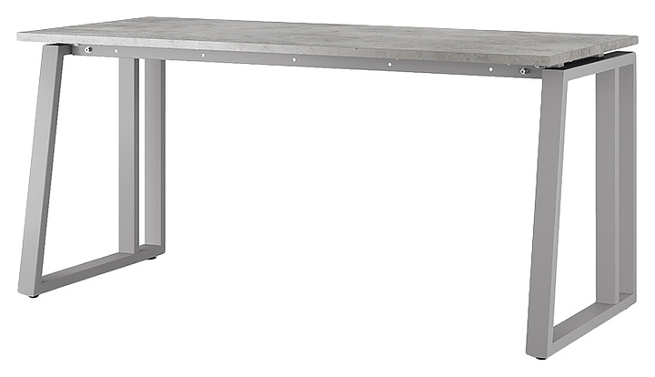 Стол офисный КОБОР TS2-120/70 aluminum/chicago