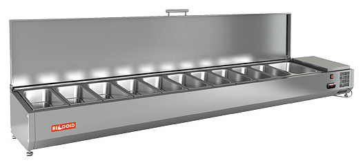 Витрина холодильная HICOLD VRTU 2495 (1/3)