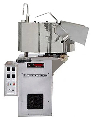 Аппарат для попкорна Gold Medal Cornado 48oz соль/сахар (ручка слева)