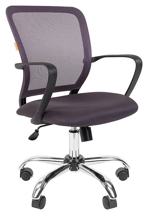 Кресло офисное Chairman 698 CHROME, серое