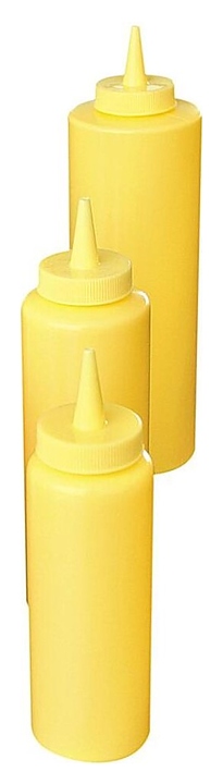 Емкость для соуса P.L. Proff Cuisine 04141414 675 мл, желтая