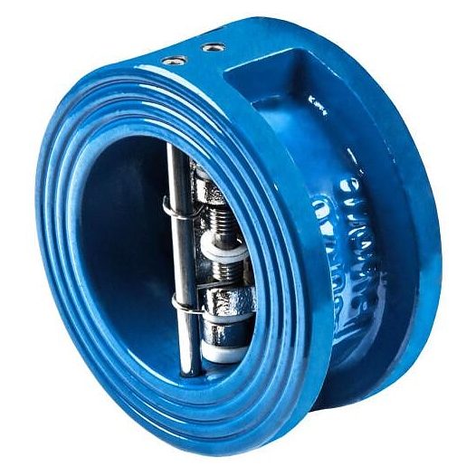 Клапан обратный Tecofi 2/створ CB3448N Ду 125 Ру16 Тмакс=110 оС межфл створки чугун