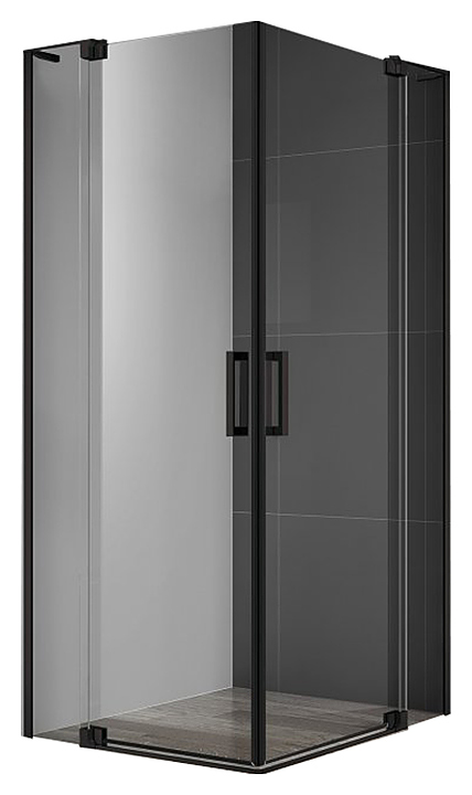 Уголок душевой CEZARES SLIDER-A-2-100/110-C-NERO