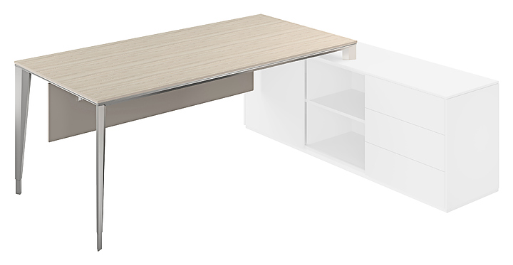 Стол руководителя NORDEN NZ-0105.YN.AL