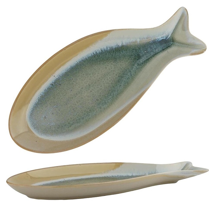 Блюдо для подачи P.L. Proff Cuisine Blue Fish Frutti di Mare P.L. [1] Q172334118C-FYCG6C 41,5х18 см