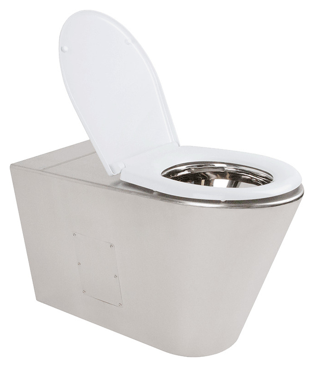 Унитаз антивандальный Oceanus 1-011.1(S) (нерж. сталь) S-выход
