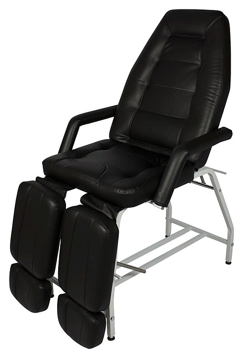 Кресло педикюрное МЭДИСОН СП Люкс, черное матовое