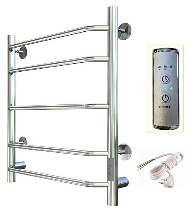 Полотенцесушитель электрический Тругор Браво Пэк сп 3 60х40 см, хром