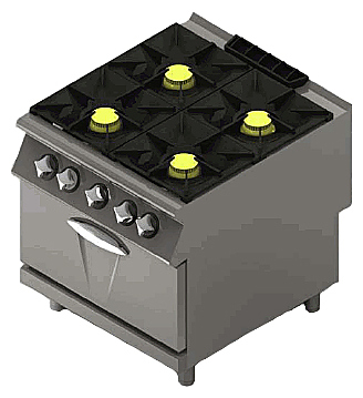 Плита газовая MARENO NC9FG8G32