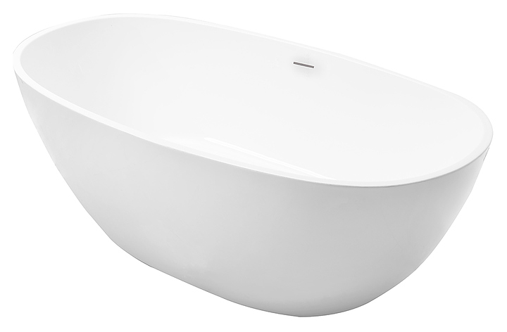 Ванна Grossman Classic GR-2503M 170x87 см, акрил, белая матовая