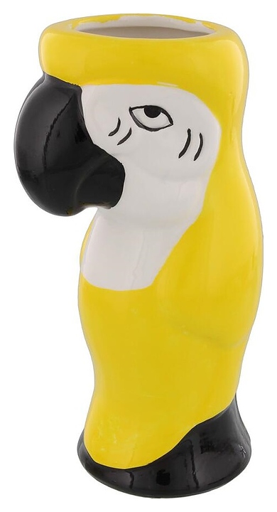 Стакан для коктейлей P.L. Barbossa Tiki TIKI0008 550 мл d=8,1 см h=20 см (керамика) желтый