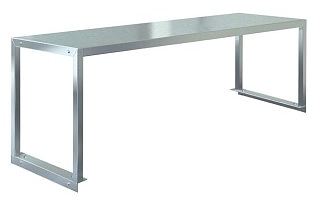 Полка настольная Assum ПНС-П-1-10/4