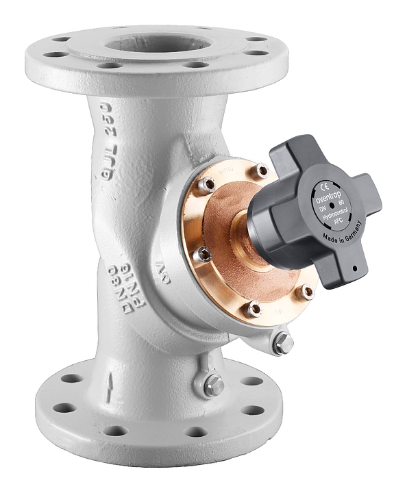 Вентиль запорный Oventrop Hydrocontrol AFC 1062052, ДУ 80, PN 16, чугун