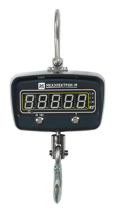 Крановые весы Мехэлектрон-М ВКМ-IV-1000-Д 360 LED (аккумулятор) черный