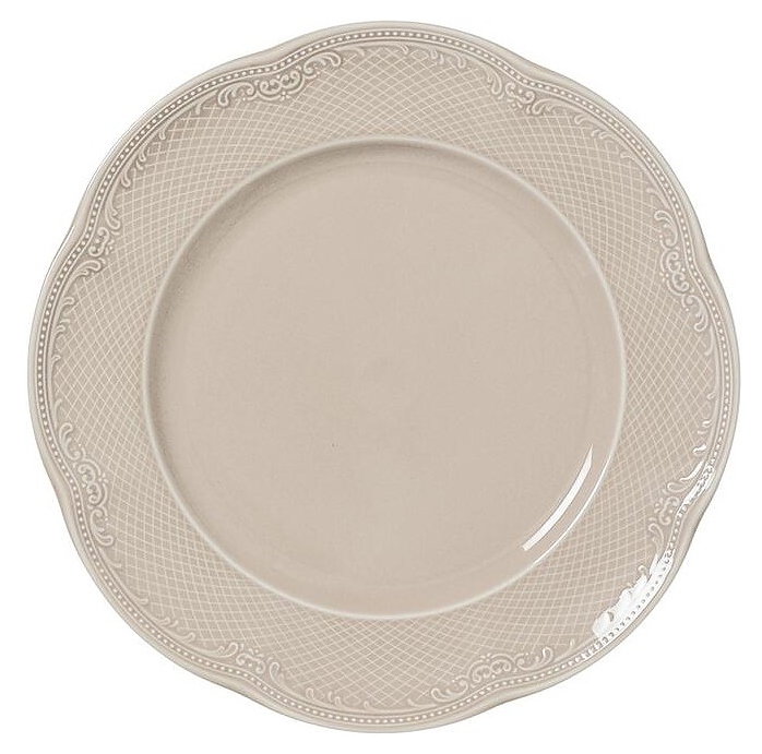 Тарелка Noble Aristocrat Peach Tea 313006-PEACH d=27 см (фарфор)