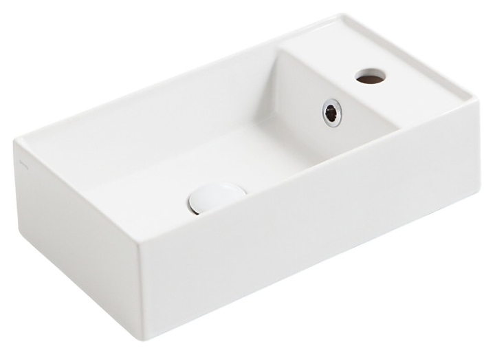 Раковина подвесная SIMAS Agile AG50 bi*1 50х27 см, керамика, белый