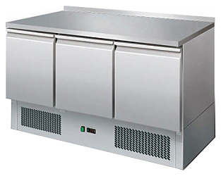 Стол холодильный Enigma S903 S/S Top with splash
