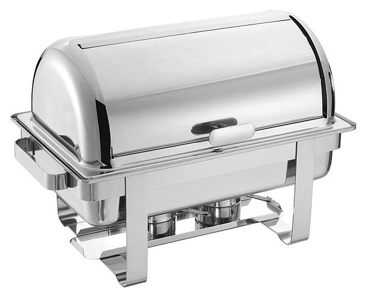 Мармит P.L. Proff Cuisine JQ-CD032 EcoLine 8,5 л GN1/1 h=65 мм с крышкой Roll-top (нерж. сталь)