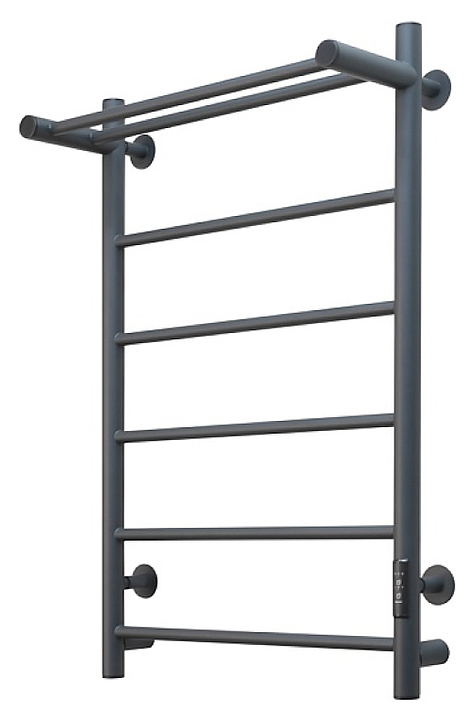 Полотенцесушитель электрический с полочкой Тругор Аспект Пэк сп 1 П 80х50 см, графит