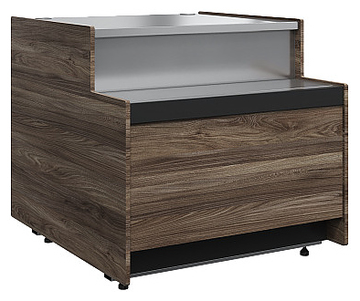 Прилавок нейтральный Carboma Gelios GC111 N 1,2-7 1008 (темный дуб)