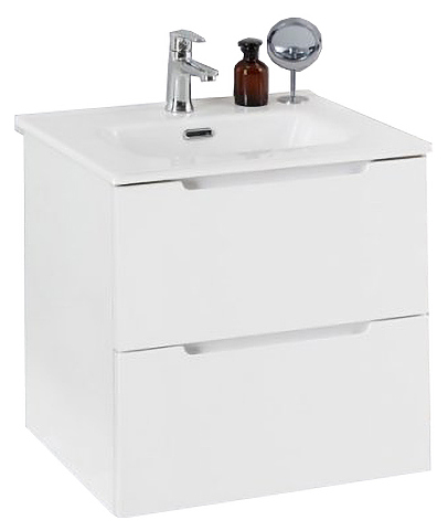 Тумба под раковину BelBagno ETNA39-500/390-2C-SO-BL-P белый глянцевый