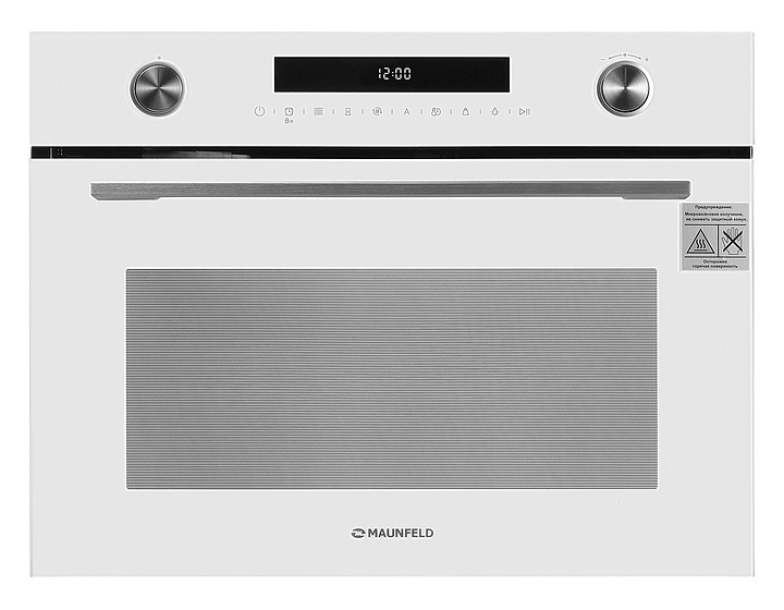 Духовой шкаф Maunfeld MCMO5015MFW 50 л 3000 Вт 595х452х612 мм белый
