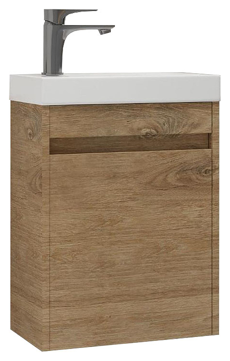 Тумба под раковину Art&Max Family-M-400-1D-SO-HG 40 см, дуб харбор золотой