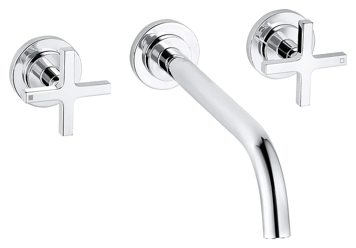 Смеситель для раковины встраиваемый настенный KLUDI Nova Fonte 201460520 хром