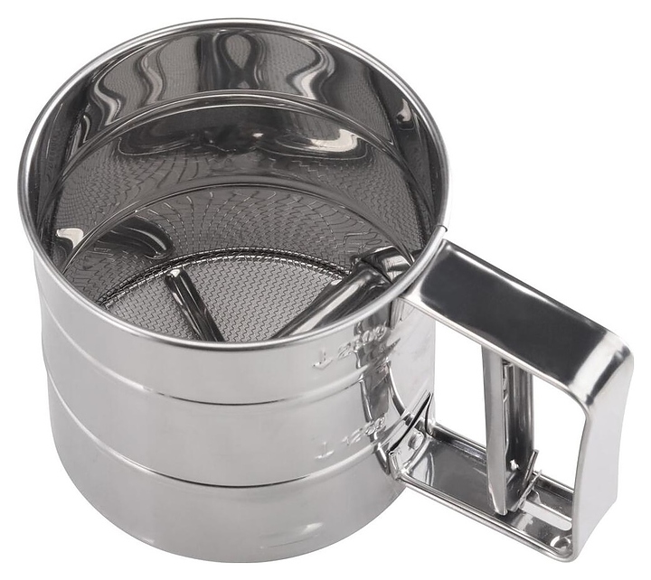 Сито-кружка P.L. Proff Cuisine FSHP-01 (HONRI) d=10,5 см h=9,5 см (нерж. сталь) с механизмом