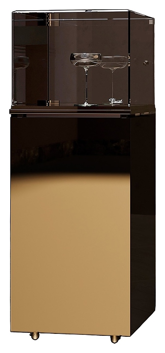 Витрина кондитерская Finist Mirror MRgr серая